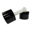3" in. x 1000FT 80 Gauge Stretch Shrink Film Hand Wrap + Handle Black